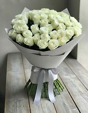 Букет 35 Белых роз в Пудость