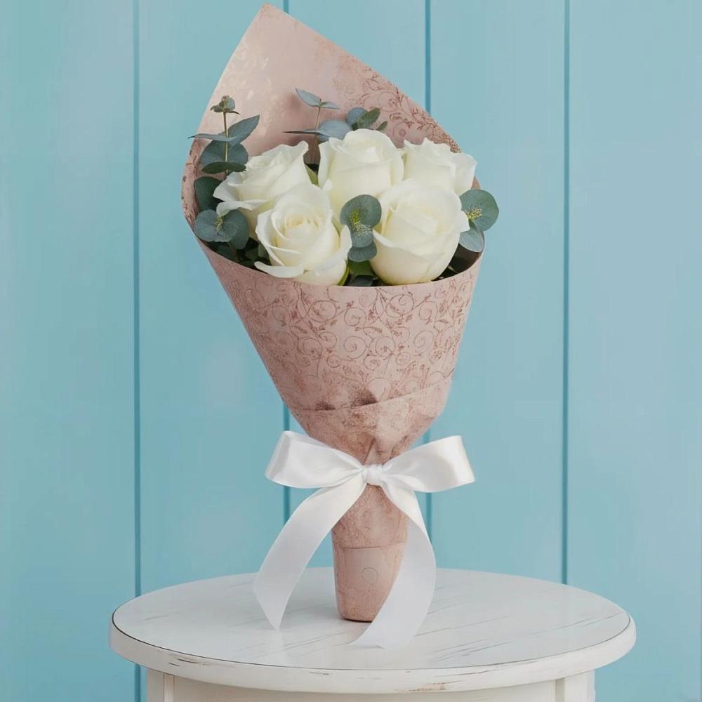 Букет цветов из: Розы в Пудость