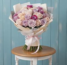 Букет цветов из:  Розы в Пудость