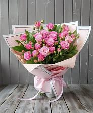 Букет Розовый кустик в Пудость