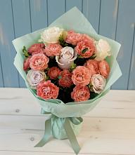 Букет цветов из:  Розы #REPLACE_PRED# Пудость