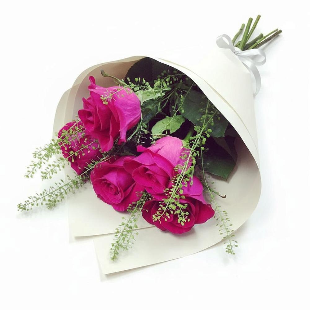 Букет цветов из: Розы в Пудость