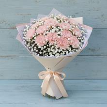 Букет цветов из:  Гвоздики в Пудость
