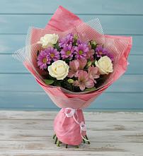 Букет цветов из:  Герберы в Пудость