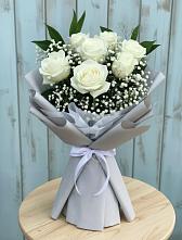 Букет цветов из:  Розы #REPLACE_PRED# Пудость