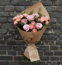 Букет цветов из:  Розы в Пудость
