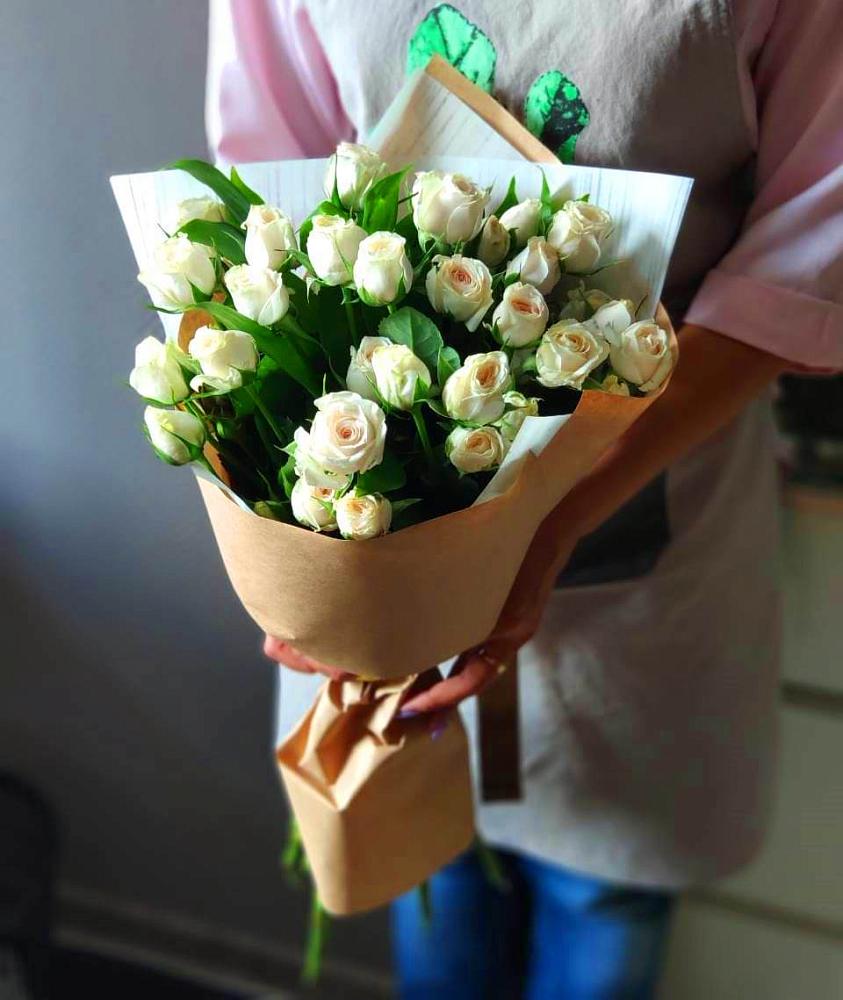 Букет цветов из: Розы в Пудость