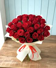 Букет 29 Красных роз в Пудость