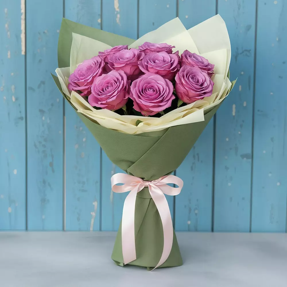 Букет Розы Фёрст Леди в Пудость