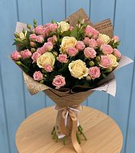 Букет цветов из:  Розы в Пудость