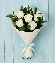 Букет цветов из:  Розы в Пудость