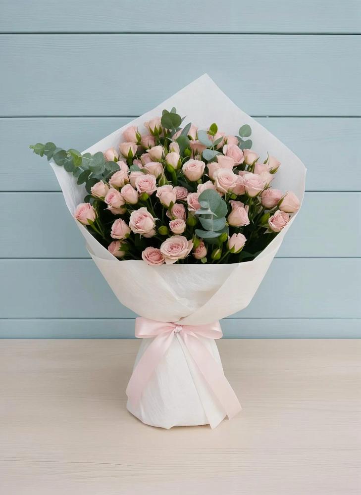 Букет цветов из: Розы в Пудость