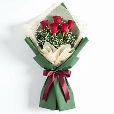 Букет цветов из:  Розы в Пудость