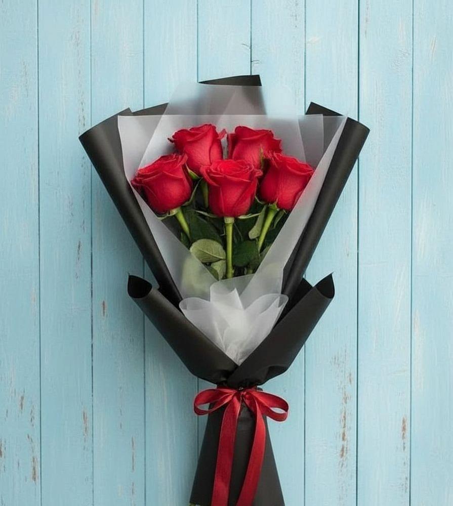 Букет цветов из: Розы в Пудость