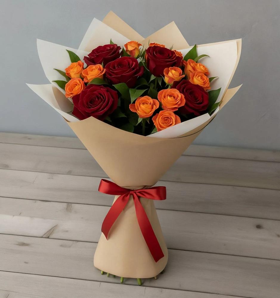 Букет Любовь и восторг в Пудость